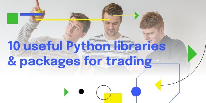 Title Card for "10 useful Python libraries & packages for automated trading"
