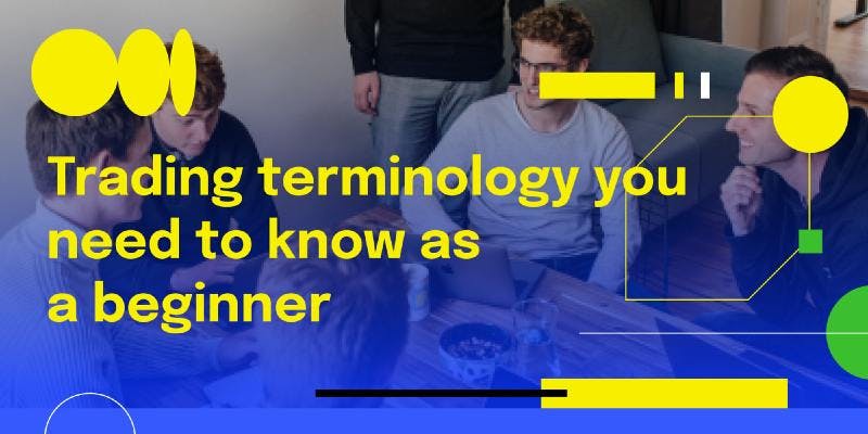 Title Card for "Trading terminology you need to know as a beginner"